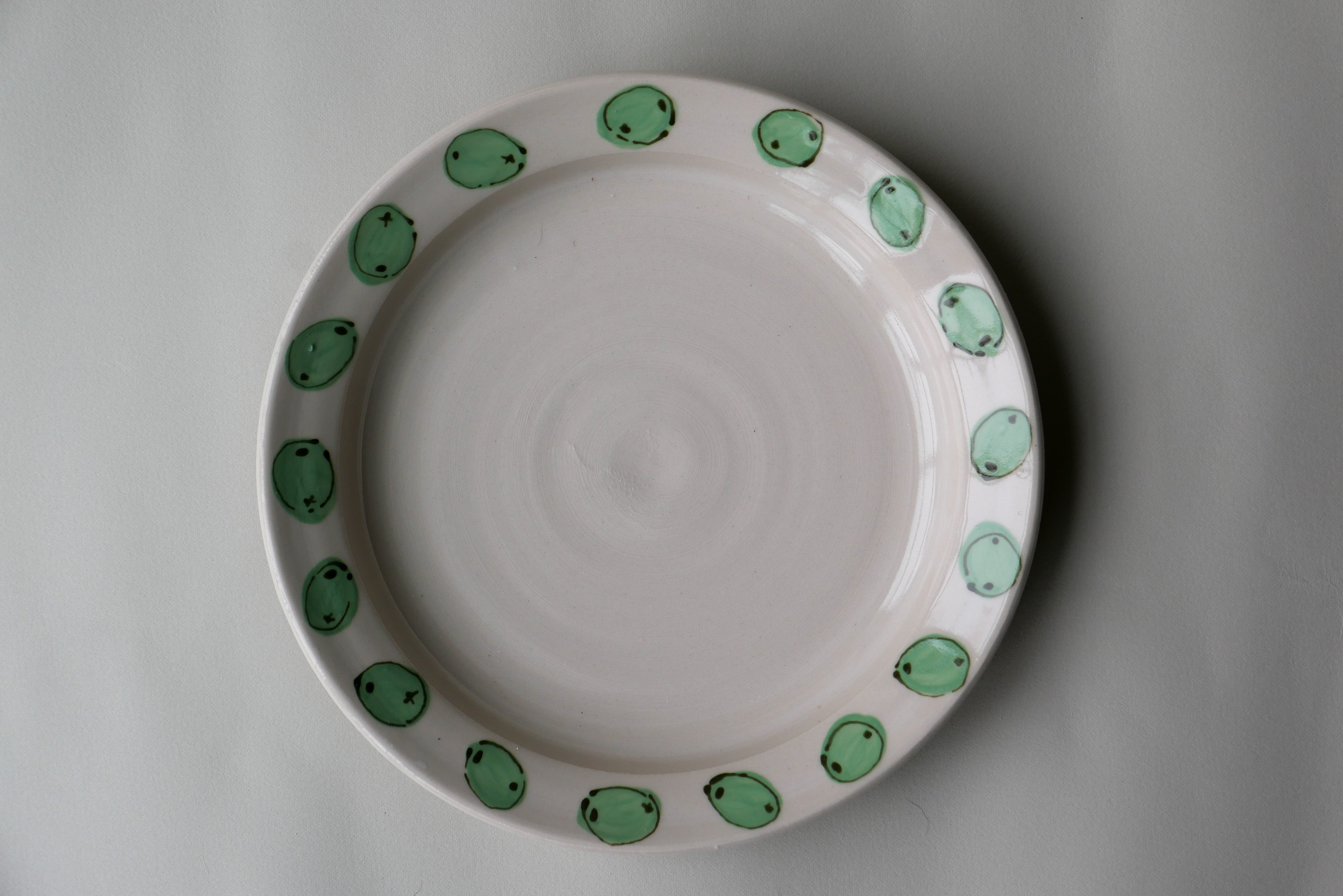 small olive plate