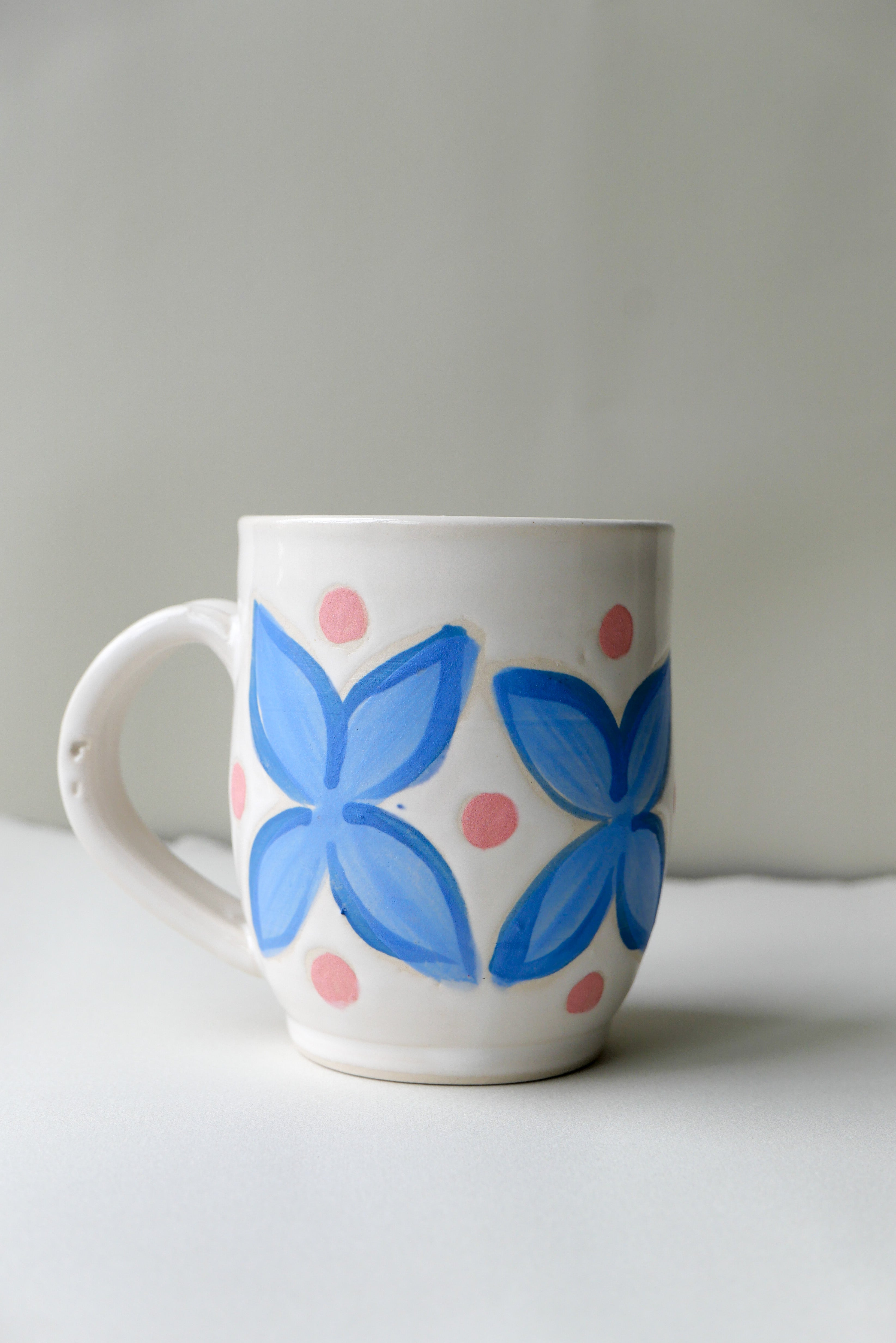 geometric floral mug no. 3