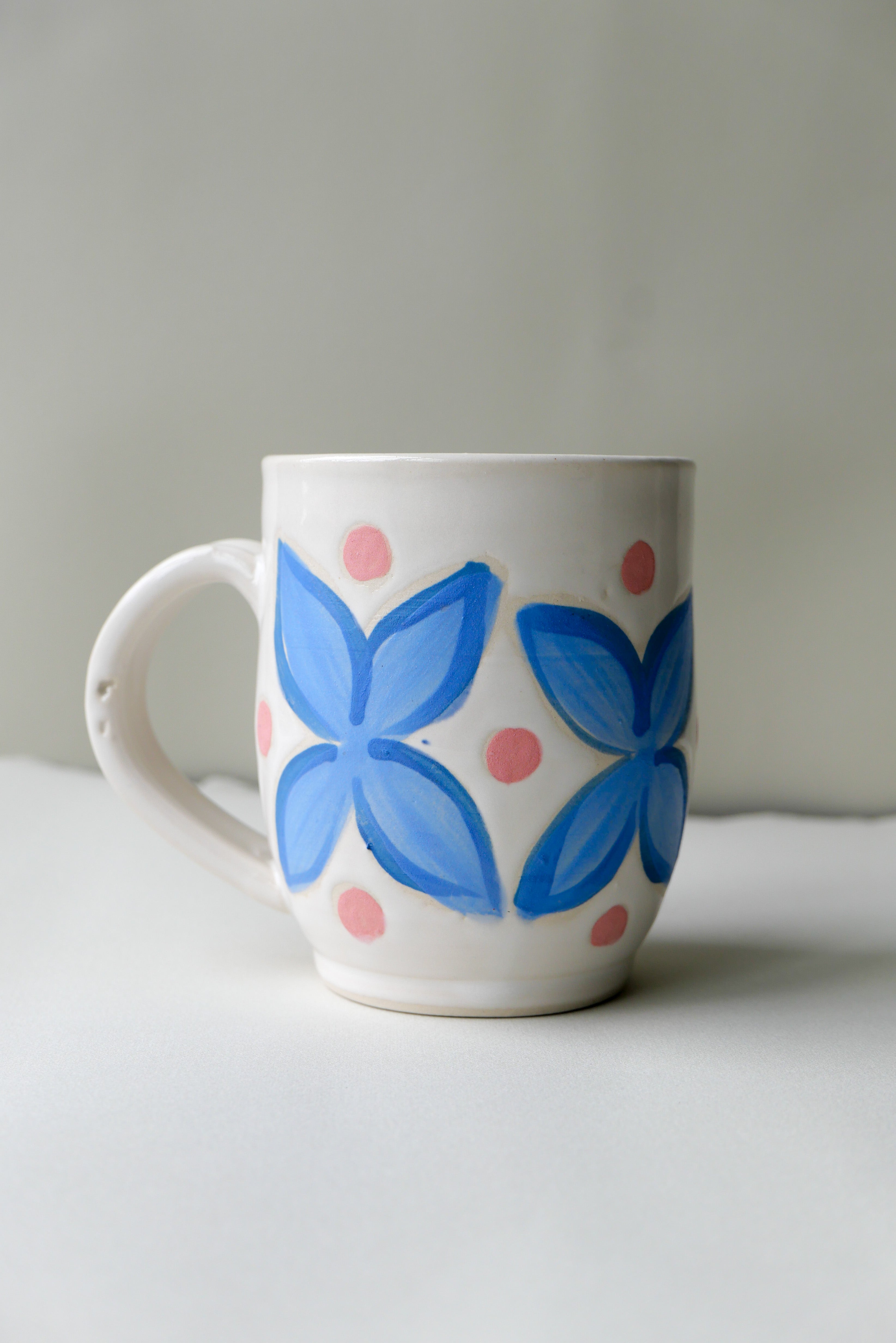 geometric floral mug no. 3