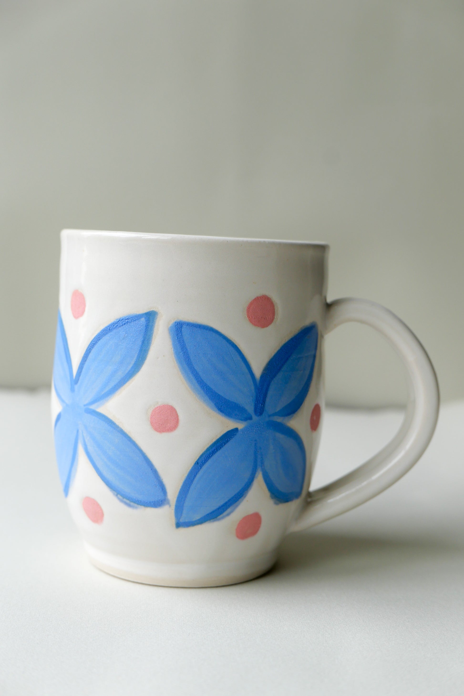 geometric floral mug no. 3