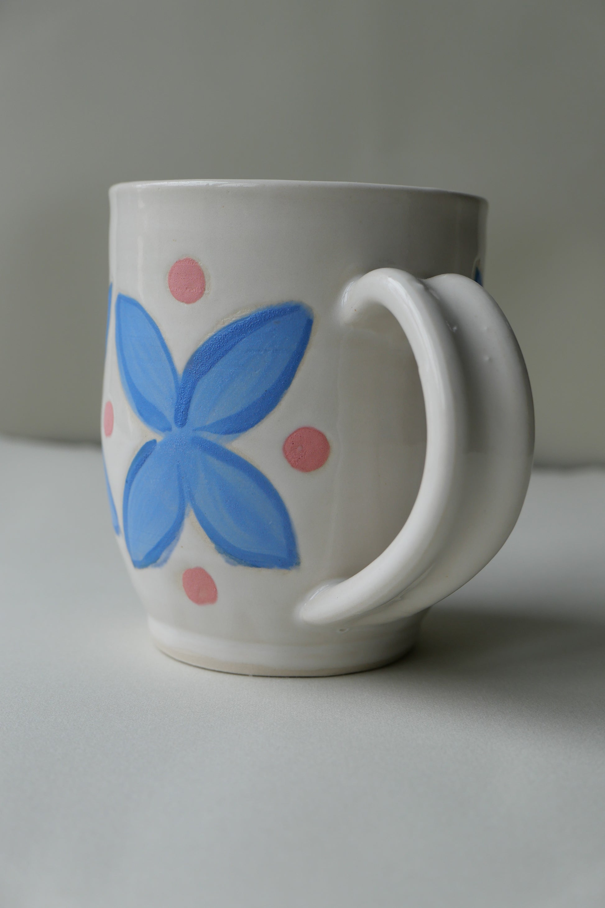 geometric floral mug no. 3