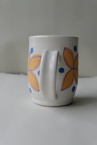 geometric floral mug no. 2