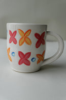 geometric floral mug no. 1