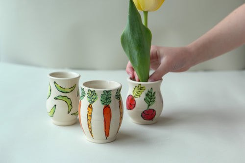 bud vase trio
